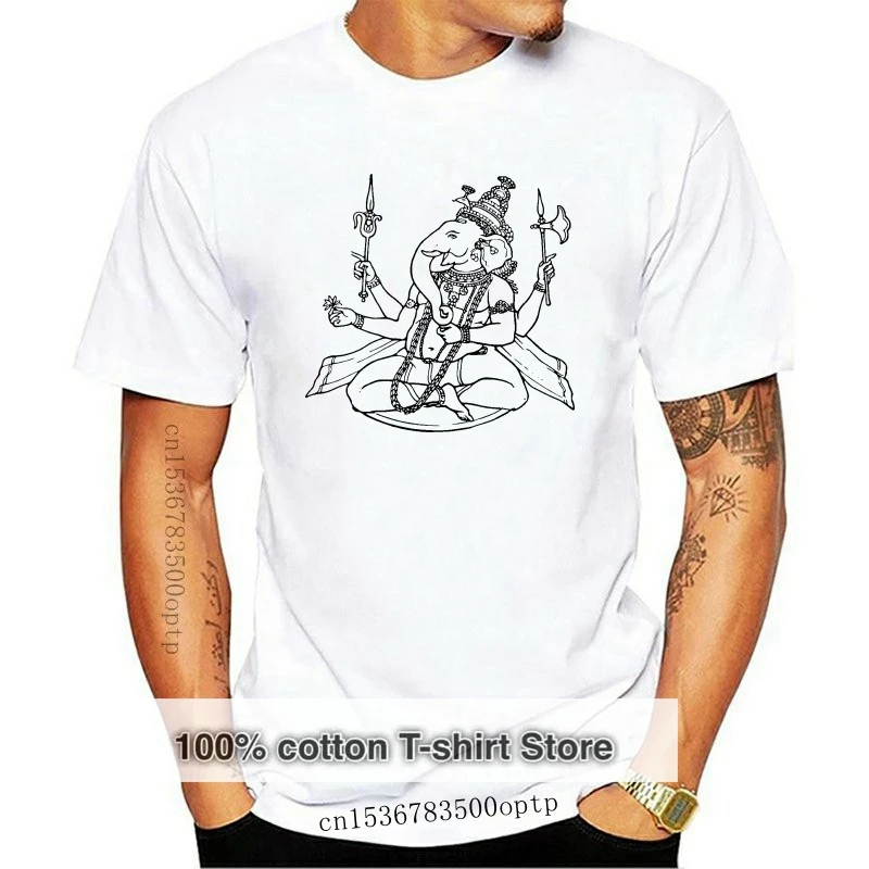 Hindu God Ganesh Unisex T Shirt Cool Gift Personality Tee Shirt