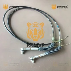 Cable para Cat Caterpillar 320b 312b 320c 320d E320b E312b E320c E320d, accesorios de acelerador de Motor paso a paso para excavadora