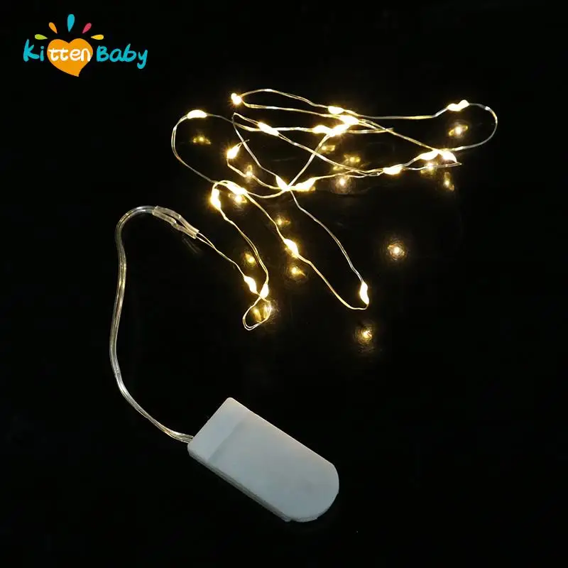 1:12 Dollhouse Miniature Led String Lights Doll House Decor Dollhouse Christmas Tree  Scene Accessories