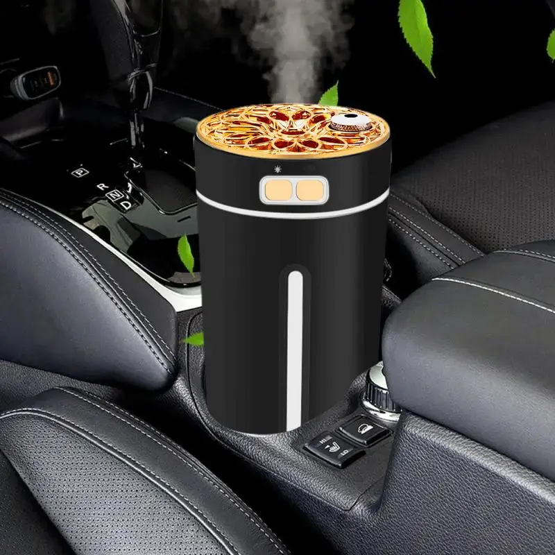 USB Car Humidifier Automotive Starry Sky Projection Rechargeable Air Freshener Automobile Aroma Diffuser For Vehicles Smart