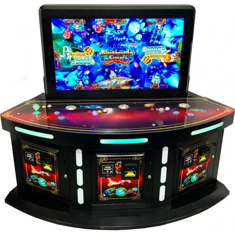 Hot Sales 3 Players Metal/Wood Fish Table Game Board Machine Ocean King 3 Plus Ocean Link With Phoenix Hot sales