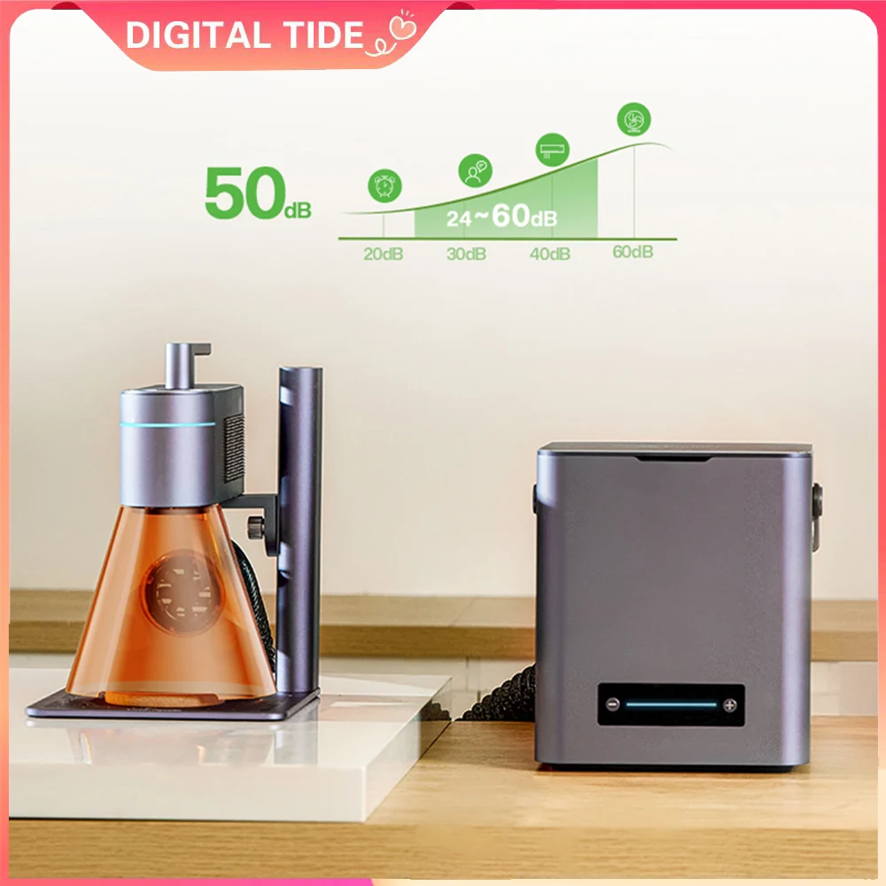 

Portable High-Efficiency Desktop Air Purifier Fast Smoke Dust Removal for Laser Cutting/Engraving