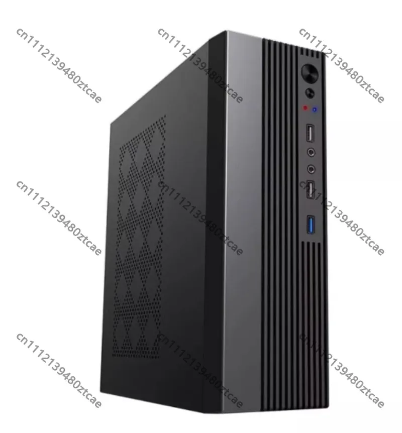 MATX Mini Desktop Computer Chassis Portable Small Empty Case Shell for Home Office Gaming PC