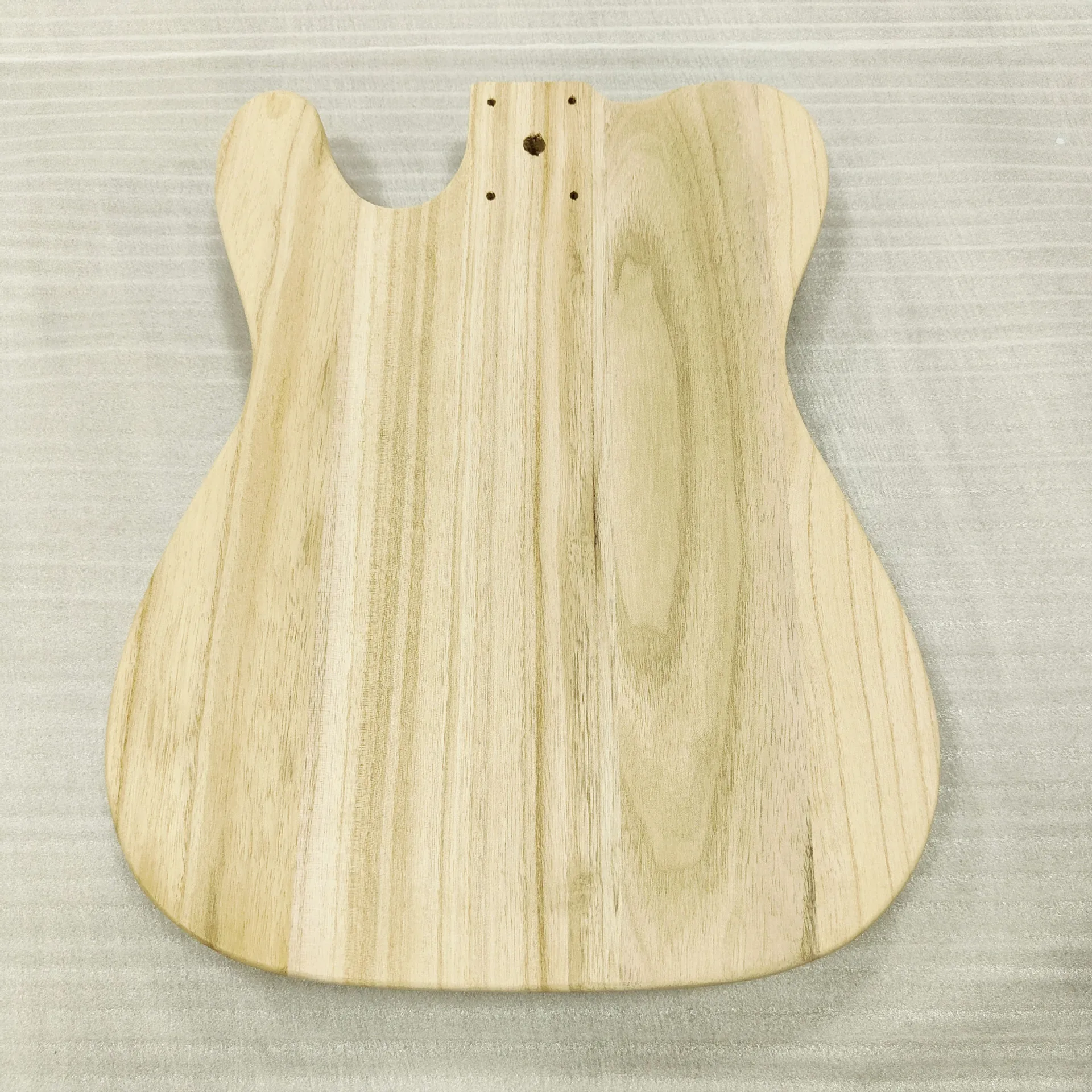 Unfinished Electric Guitar Body Paulownia Wood Body for TL-1 Electric Guitar Body Custom Finishing & Hardware Installation