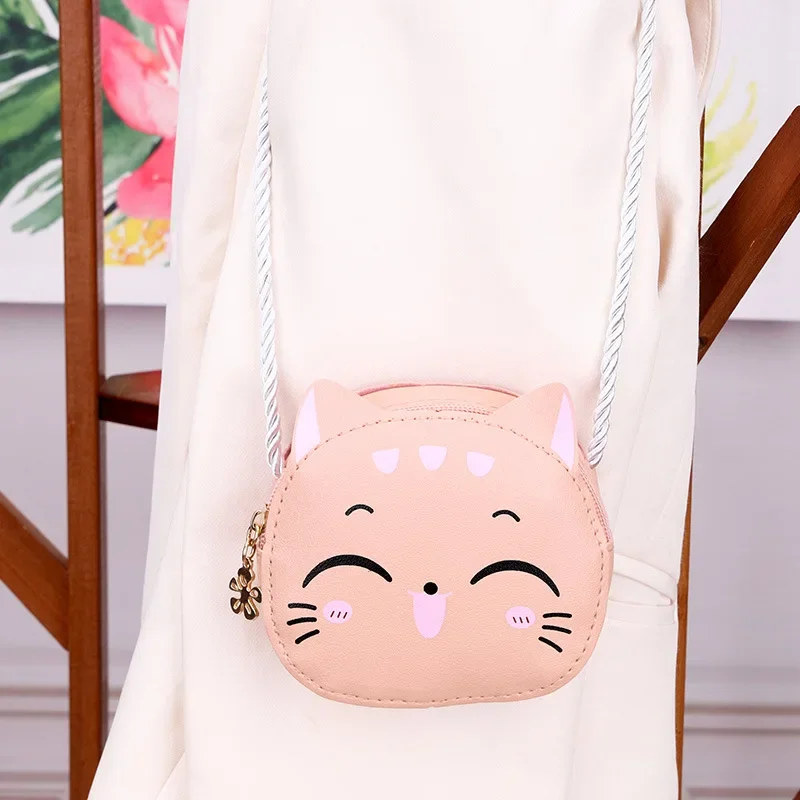 Sac à bandoulière de dessin animé mignon pour enfants, mini sacs à main initiés, porte-monnaie, clé, rouge à lèvres, sac de rangement, sac à main pour fille, mode