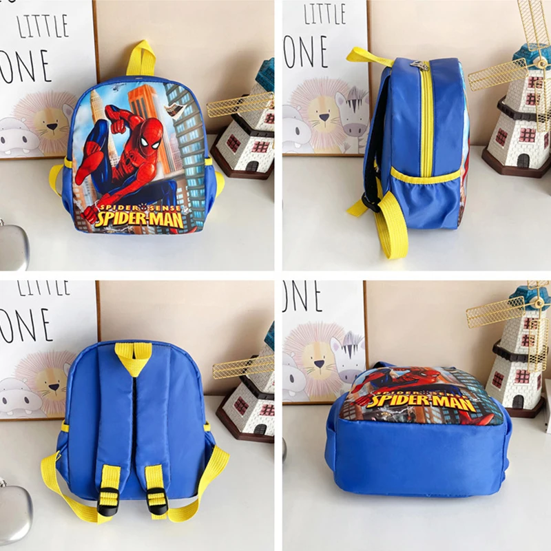 디즈니 마블 배낭 스파이더 맨 어린이 가방 만화 유치원 학교 가방 소년 Schoolbag 선물