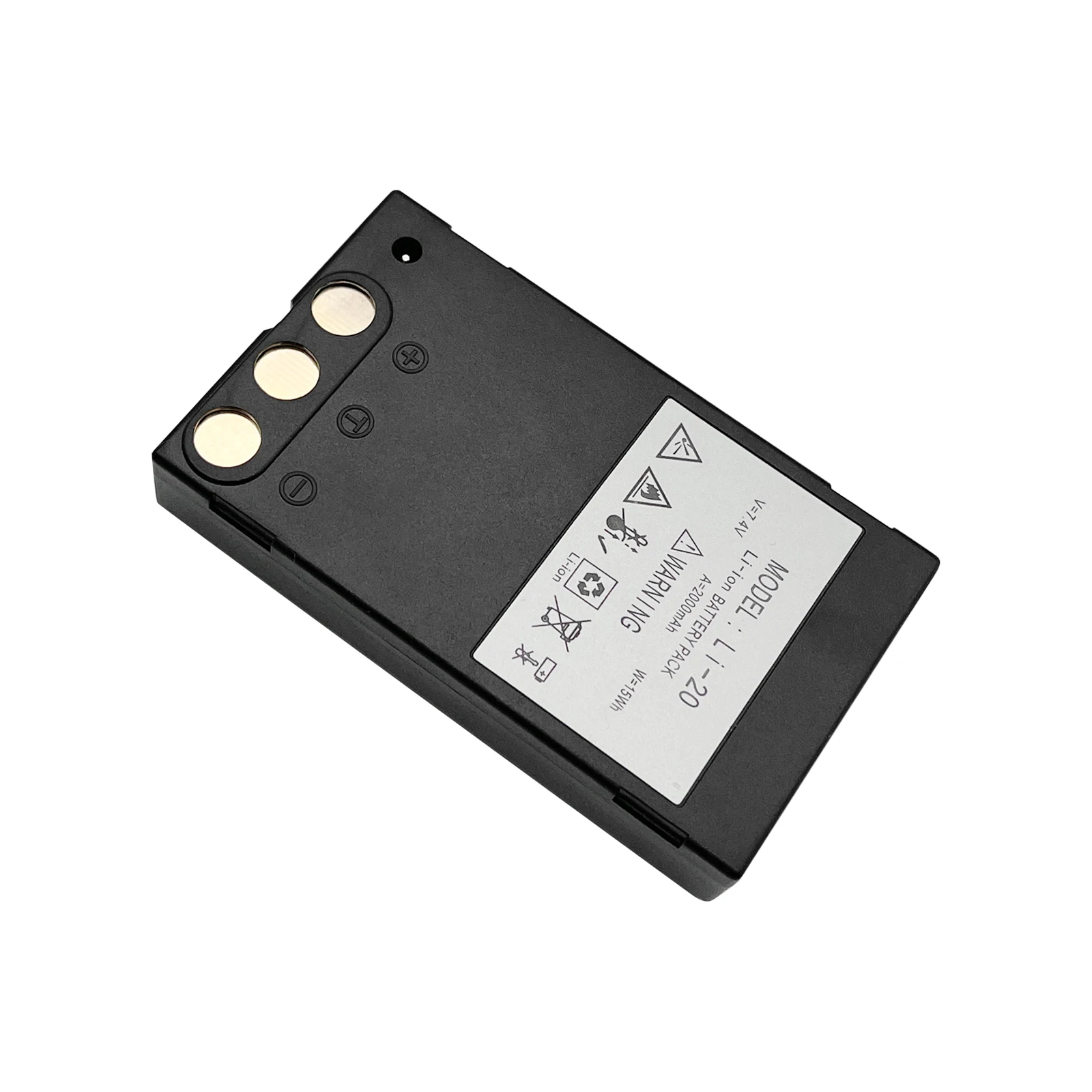 Cinza LI-20 bateria para sul ruide DL-202 dl2007 TL-05 DT-02 baterias digitais theodolite li20 7.4v 2000mah estações totais
