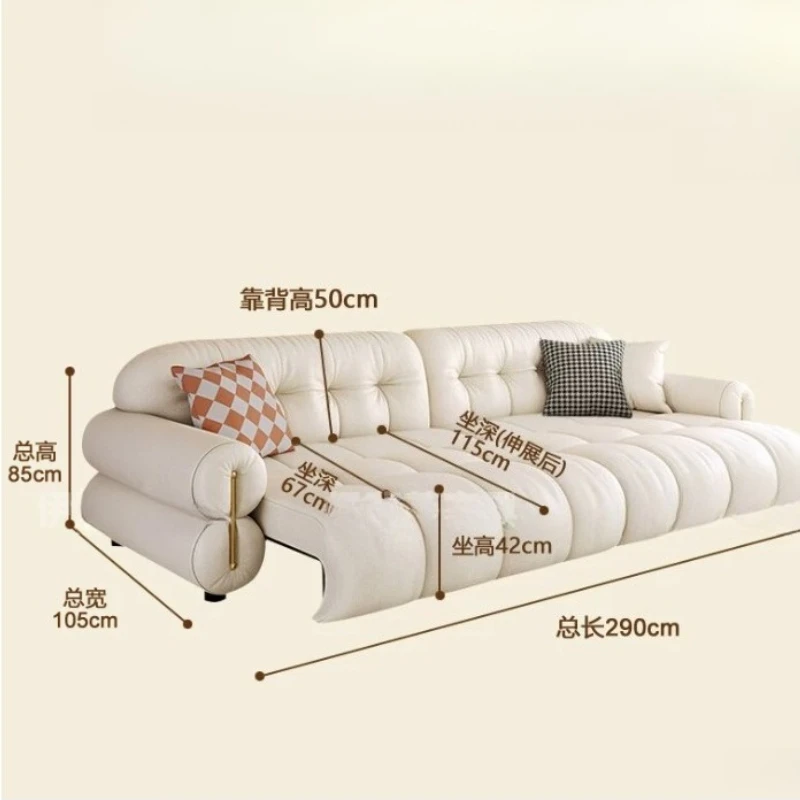 Oversize Lazy Electric Sofa Bed Caterpillar Sleeping Friends Couch Chaise Lounge Comfy Fotele Do Salonu Living Room Furniture