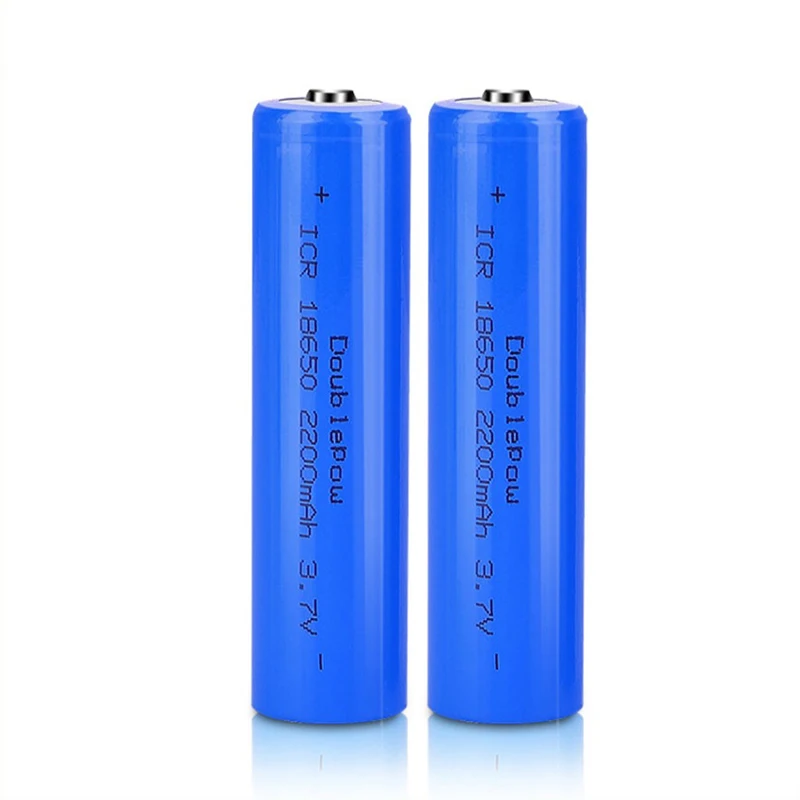 100% Capacity 18650 2200mAh 3.7v New Original Battery Rechargeable Lithium Battery For Electronic Calendar Calculator