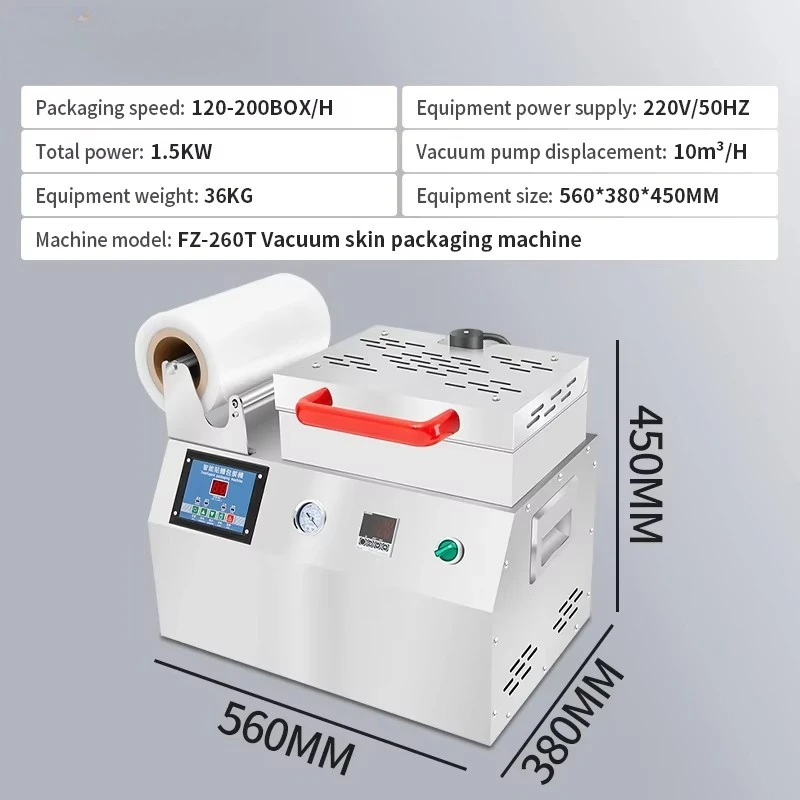 Packaging Machine High Quality Wholesale Price Manual Desktop Vacuum Packing Machine Skin Sealer