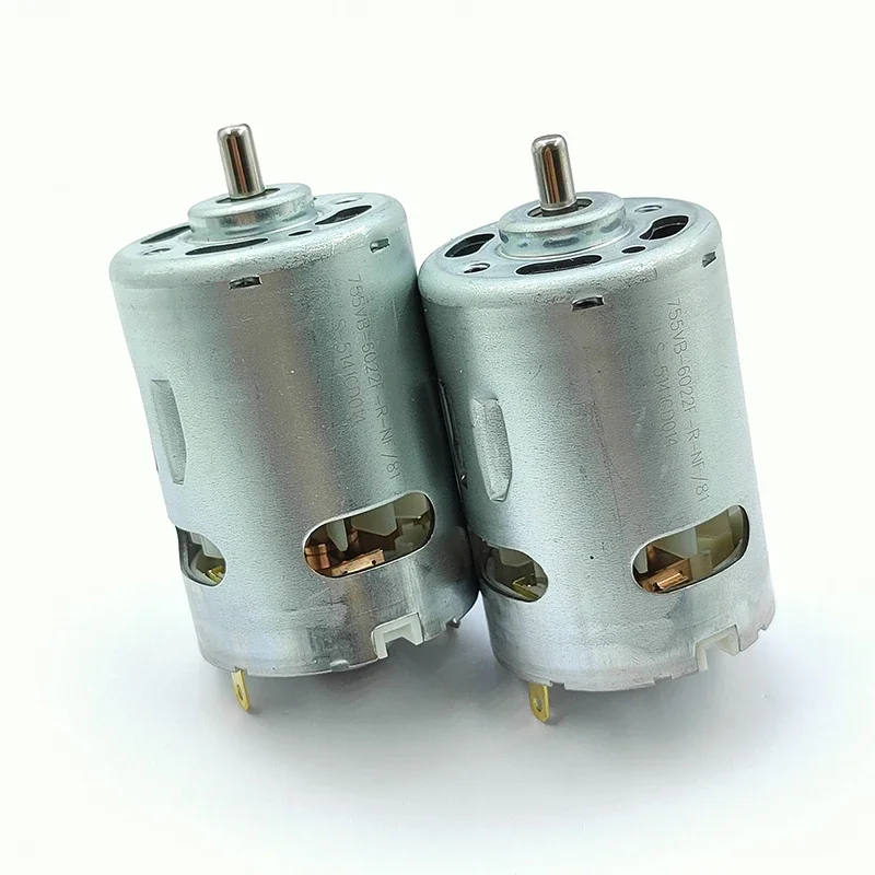 RS-755SH-6022 DC 12V 14.4V 18V 18700RPM High Speed Power Front Ball Bearing RS-755 Motor Electric Drill Garden Tool Motor - view 5