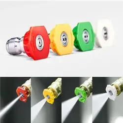 New High Pressure Washer Accessories Quick Connector Car Washing Nozzles Metal Jet Lance Nozzle