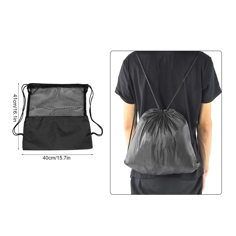 1 шт. сумка для одного мяча, прочный дизайн для легкого транспортировки и хранения, подходит для волейбольного футбольного мяча или баскетбольного мяча