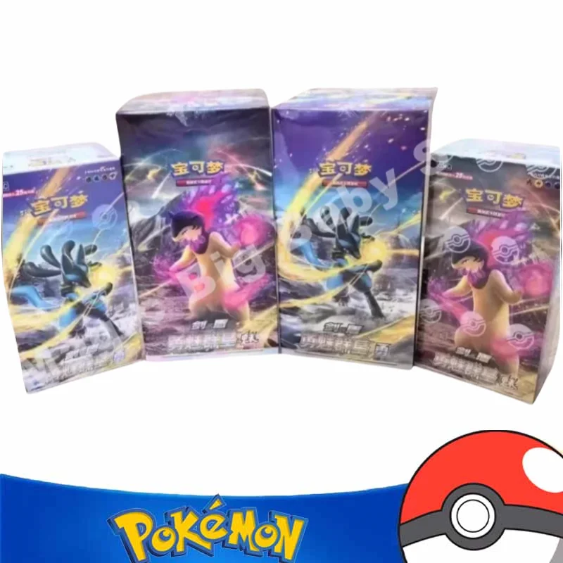 

Карты с покемонами, оригинальные торговые карты PTCG, китайские 7,0, храбрые очаровательные звезды, усилитель для предварительной группы, подарочная коробка для детей