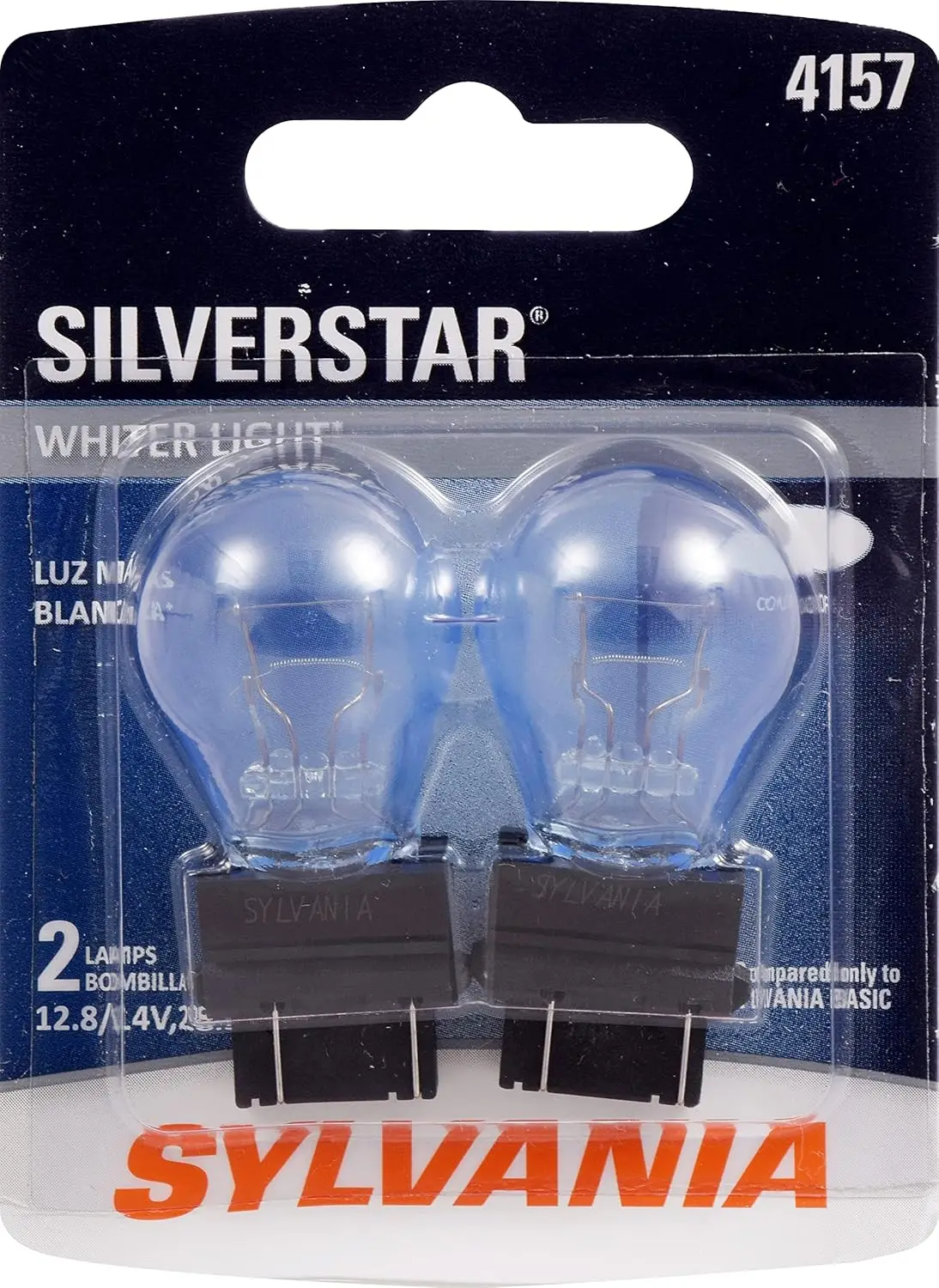 

4157 Мини-лампочка SilverStar (2 контакта)