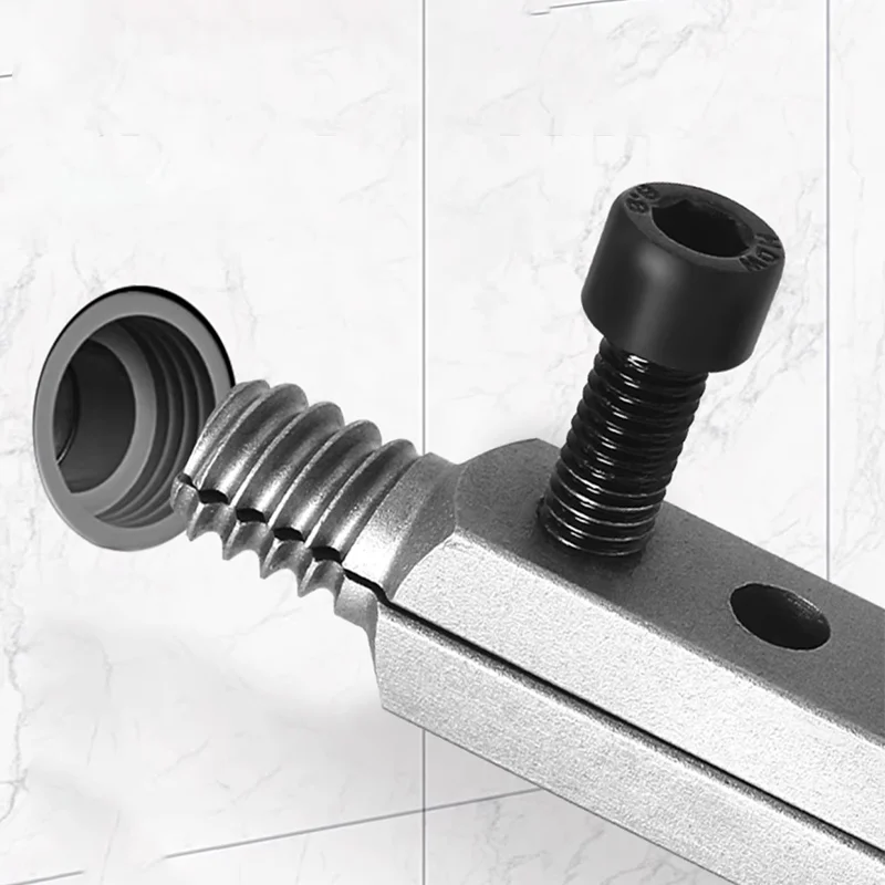 

Broken wire extractor Threading Tools Tap Screw Remover Water-tap Angle Valve Repair for 4/6 Points Bolt Extractor Plumbing tool