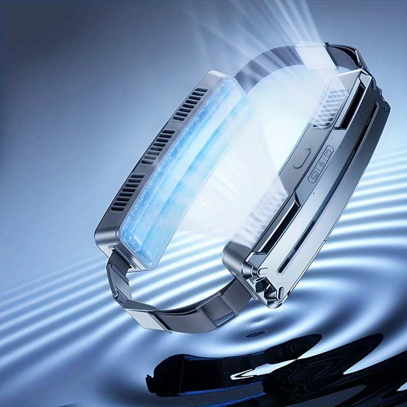 

Waist Clip Fan Hanging Waist Neck Fan Girl Electric Air Cooling Fans Portable Cooler Air Fans For Outdoor Sports Working Travel