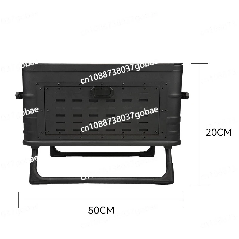 

Алюминиевый ящик для хранения на открытом воздухе, ящик для отделки оборудования большой емкости для кемпинга