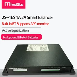 2S-16S Jikon 8S 16s Balancer Li-ion LiFePo4 48v Smart Balancer 1A 2A Active Balance 13S 3S 4S 5S 6S 7S 8S 9S 10s 12S 13S 15s 14s