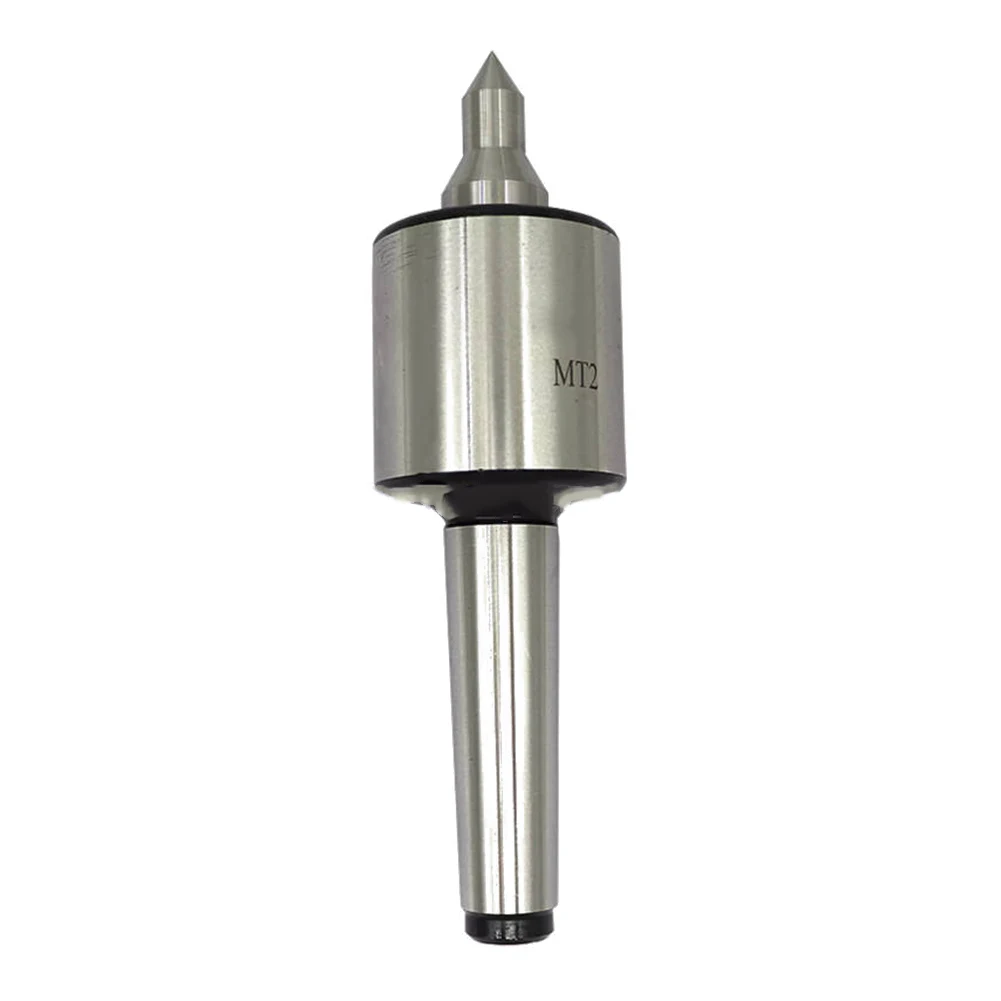 

MT2 Rotary Center Lathe Taper Handle Movable Thimble MT2 Alloy 2 Tip Center Long Axis Lathe Center Axis CNC Metalworking Tools