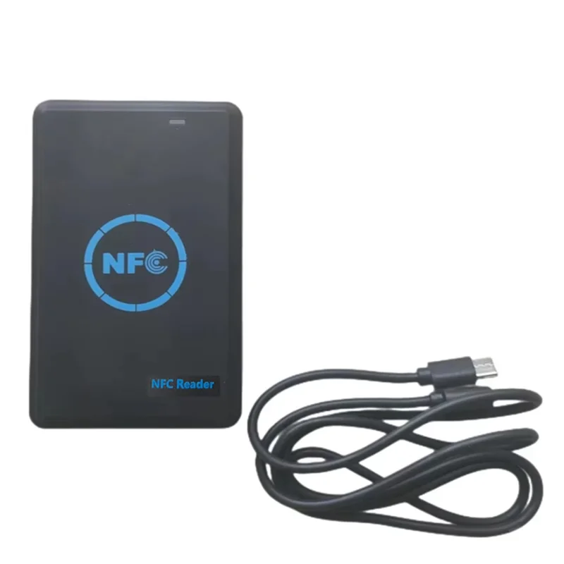 

Y45A-5-Band NFC Smart Chip Reader/Writer +4XCUID Keychain 125K 13.56M Copier HID Duplicator Tag Clone ID IC Keychain Key Copy