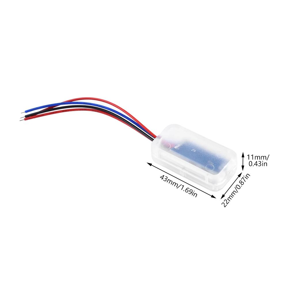 โมดูลควบคุมไฟทางเดินไฟกระพริบช้า DC3-24V 30W ชิปไดรเวอร์สำหรับไฟ LED ไฟฮาโลเจน