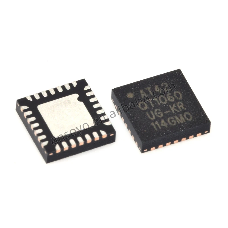 AT42QT1060-MMU AT42QT1060-MMUR 2pcs QFN-28-EP