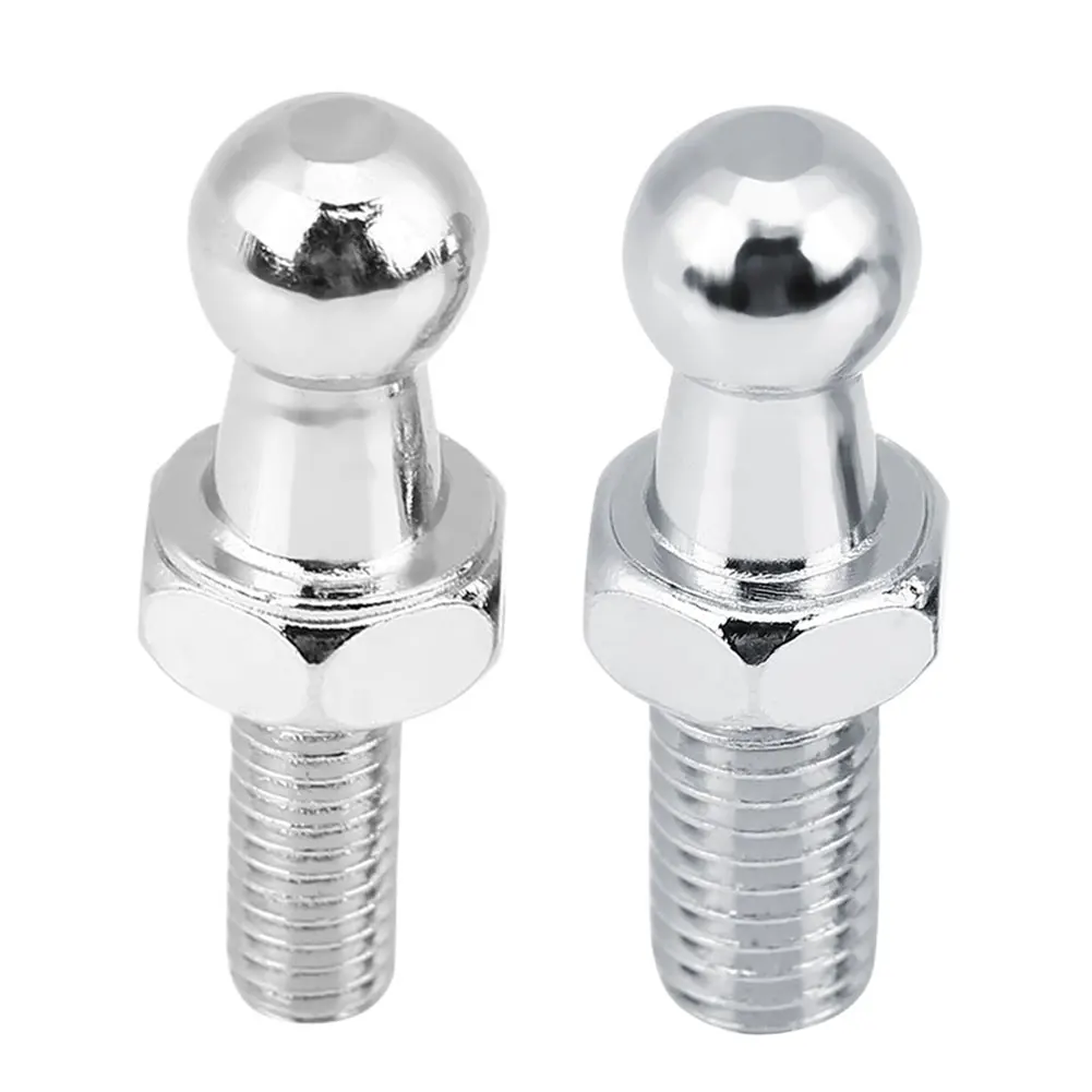 Ball Stud Bolt M6 M8 Ended Bolt Galvanized Steel Gas for Spring Ball Head Ball Head Screws for Car Gas Struts