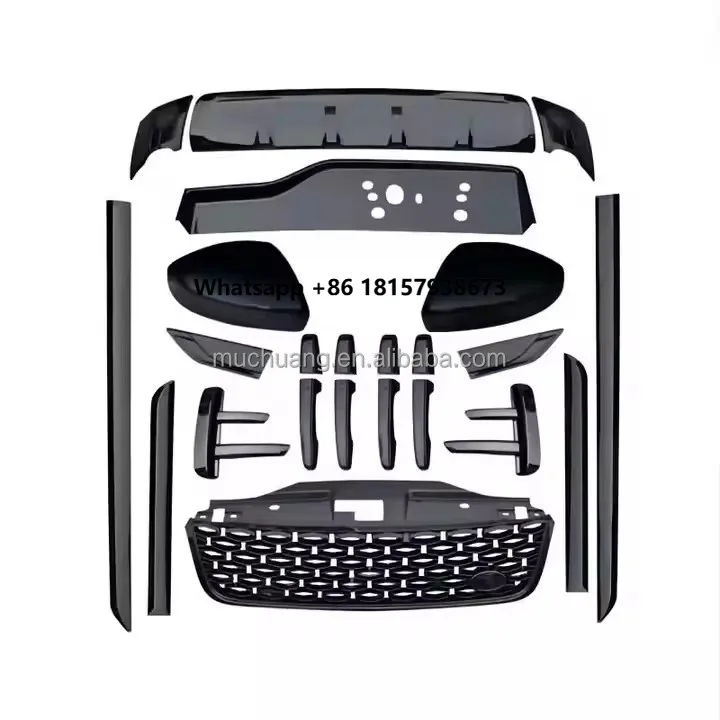 

Upgrade Front Grille Bumper for Land-Rover Discovery 5 2017+ Car Auto Bodykit Facelift Accessories Parts for Cars Body Parts