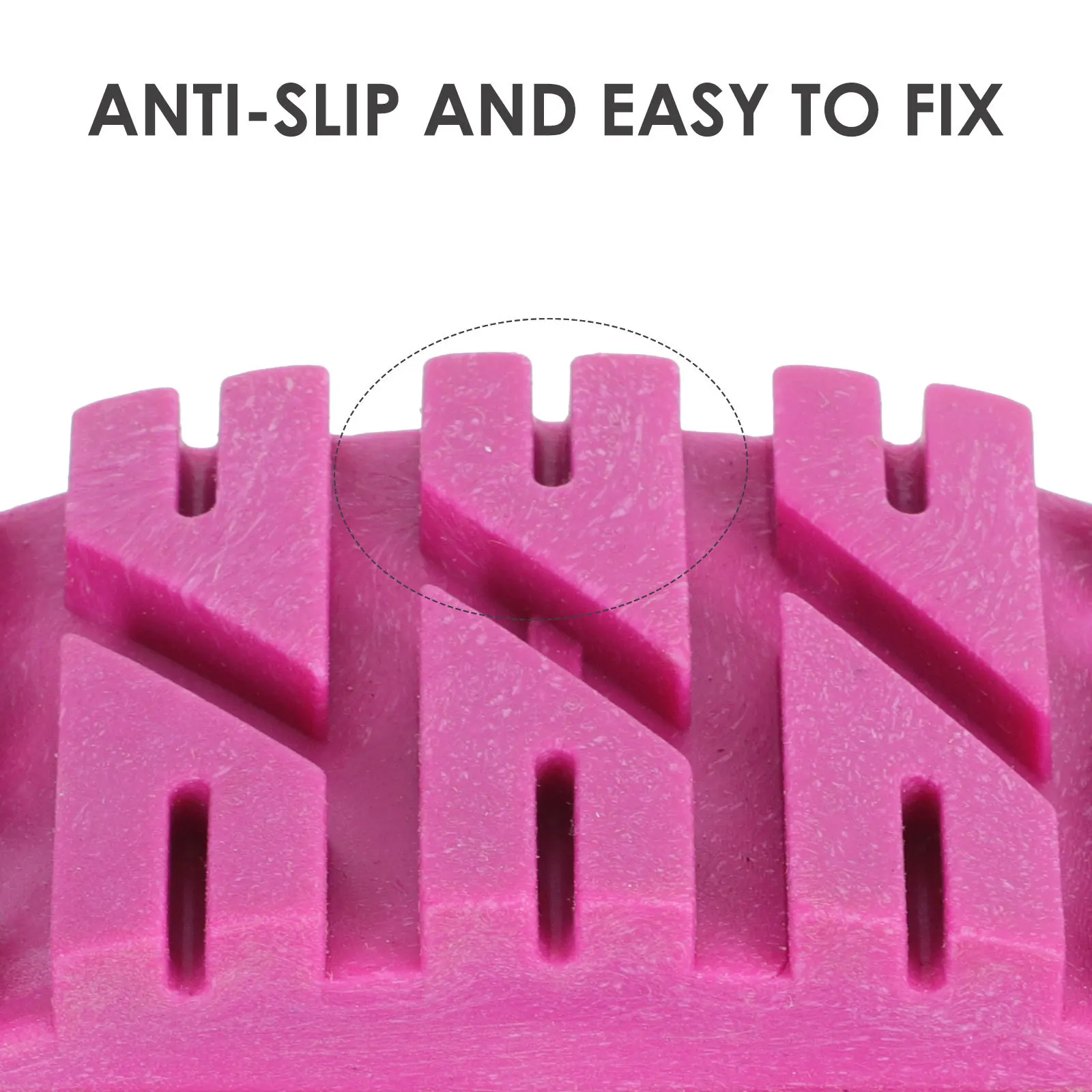 2 قطعة مكافحة زلة سلم قدم حامي منصات ارتداء مقاومة أغطية مطاطية آمنة عدم الانزلاق الحصير اكسسوارات طوي سلم غطاء للقدم #3