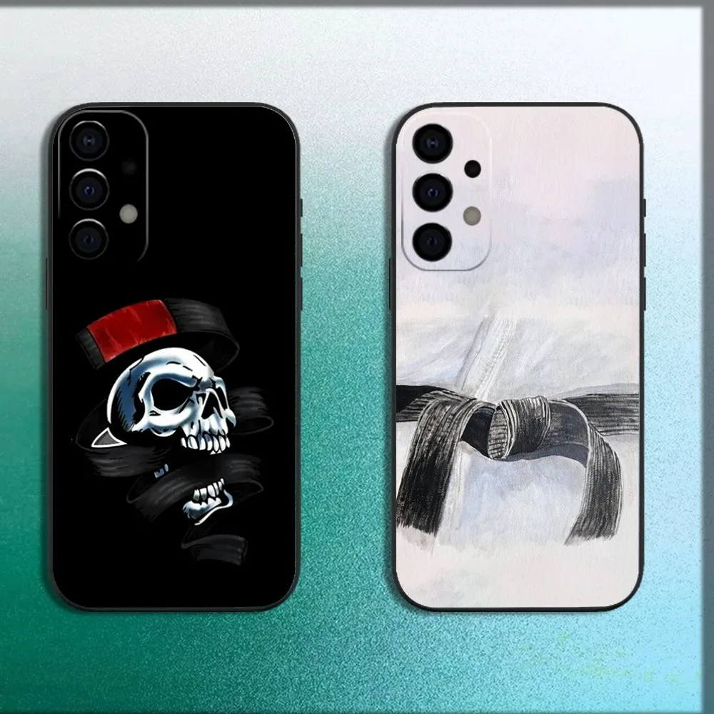 

Japan Cool Jujitsu Judo Phone Case For Samsung Galaxy A13,A21s,A22,A31,A32,A52,A53,A71,A80,A91 Soft Black Cover