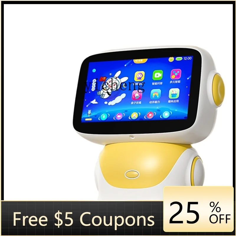 Tqh الذكية التعليم المبكر روبوت آلة تعلم الأطفال مع محو الأمية بينيين التنوير التطبيق عضو الطفل لغز #1