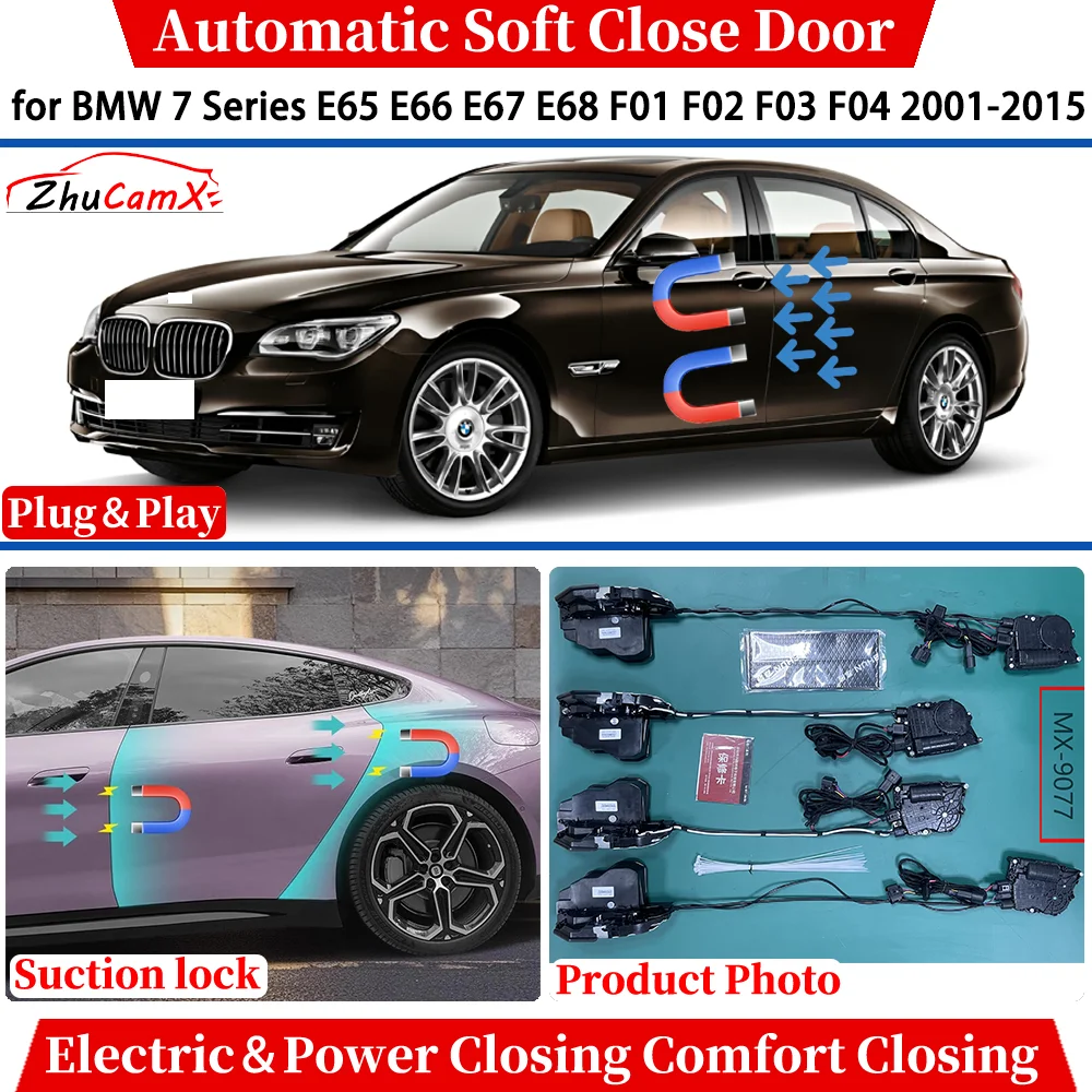 

Car Automatic Door Latch for BMW 7 Series E65 E66 E67 E68 F01 F02 F03 F04 2001-2015 Car Automatic Door Closer Soft Close