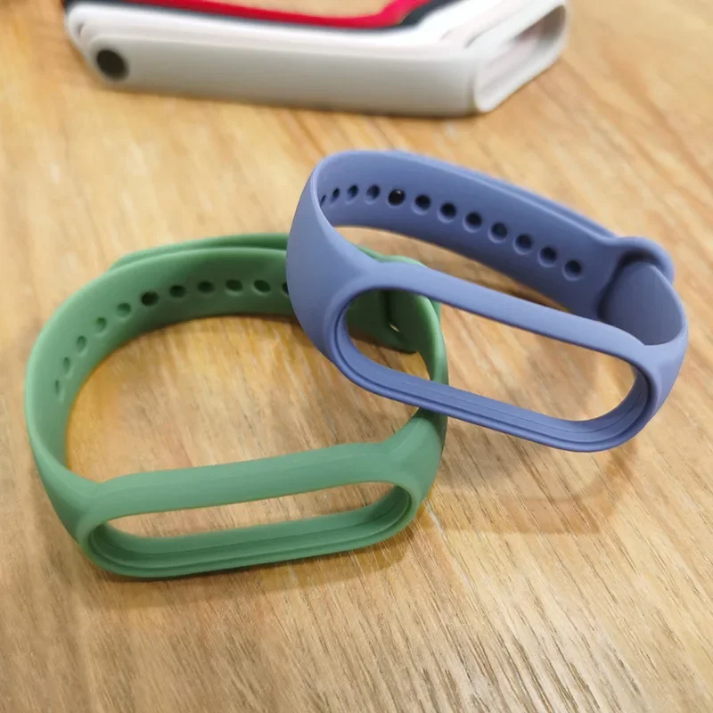 Cinturino di ricambio per Xiaomi Mi Band 5/6 Smart Bracciale in morbido silicone per Mi Band 3/4 Cinturino da polso colorato e confortevole