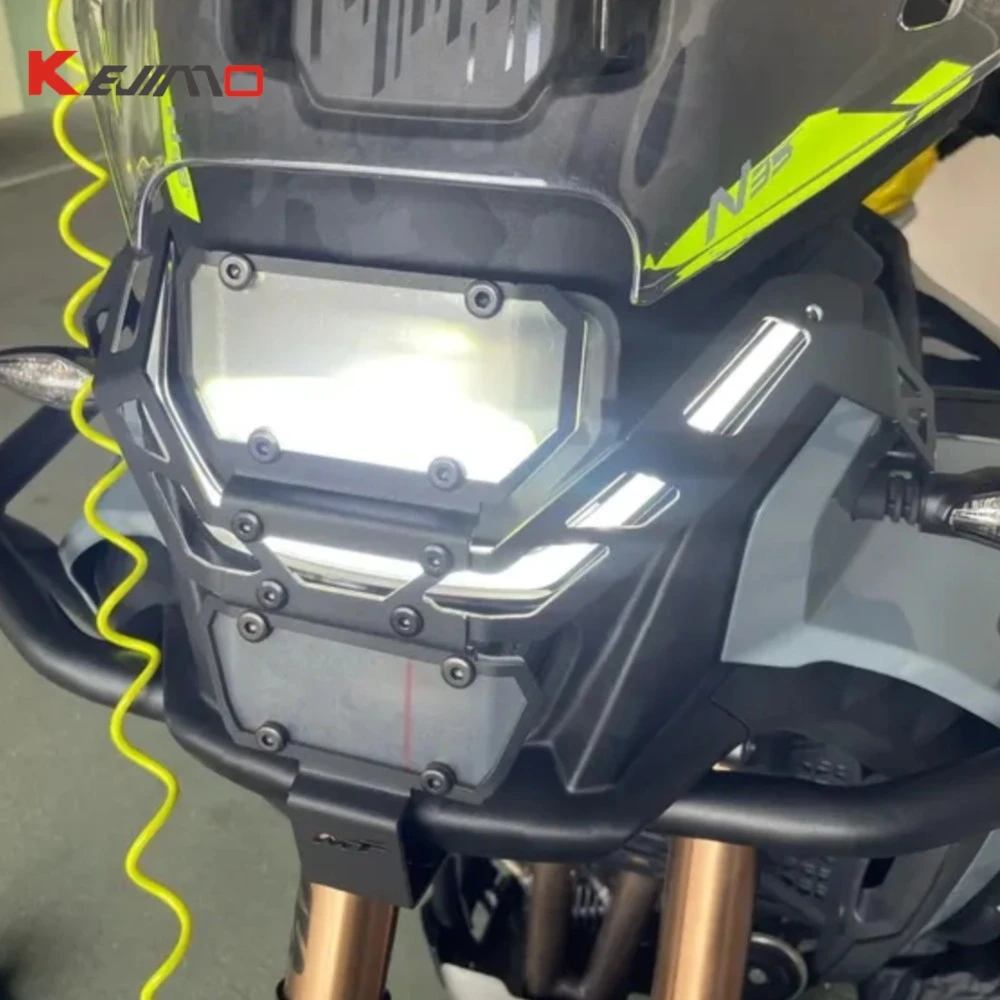 

For CFMOTO 450MT 450 MT IBEX450 Headlight Grille Guard Cover Protection Lamp Protector Cover Set 2024-2026 Motorcycle IBEX 450