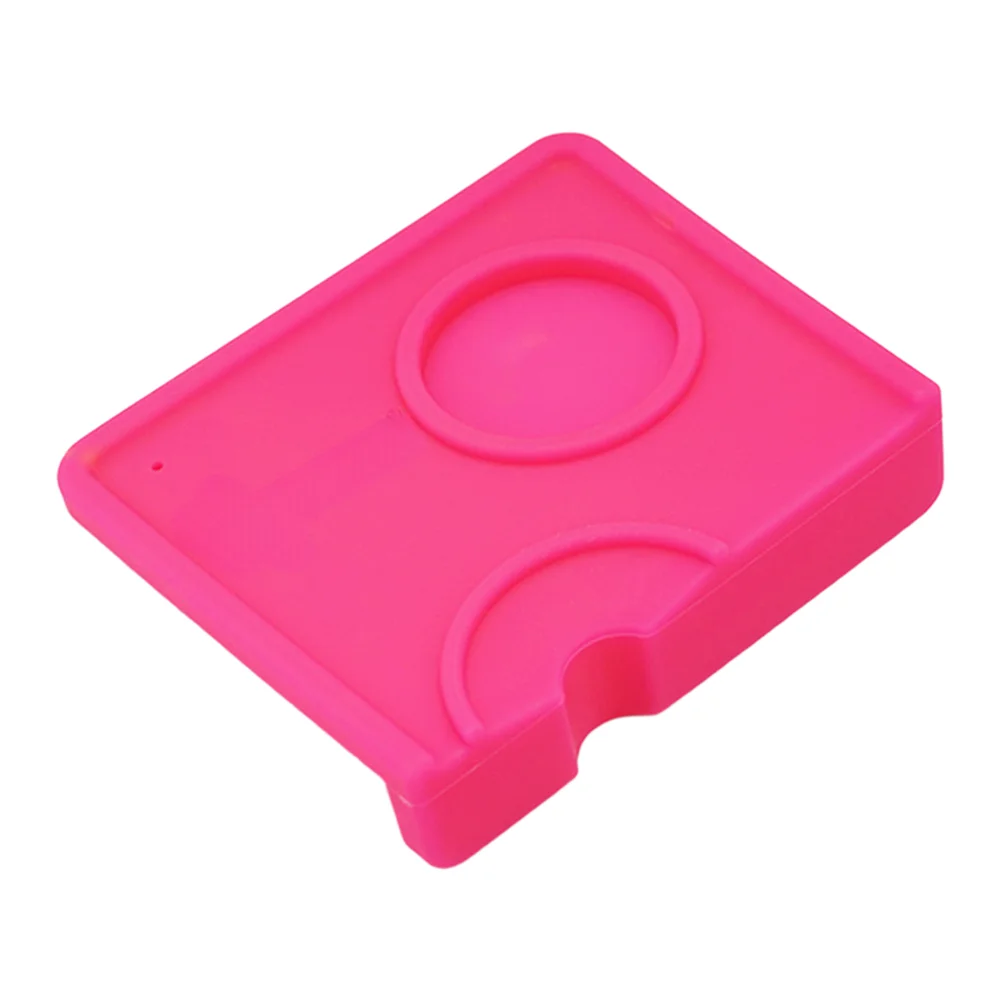 For Espresso Coffee Tamper Pad Silicone Material Non Slip Base and Linear Groove for Consistent Tamping Results