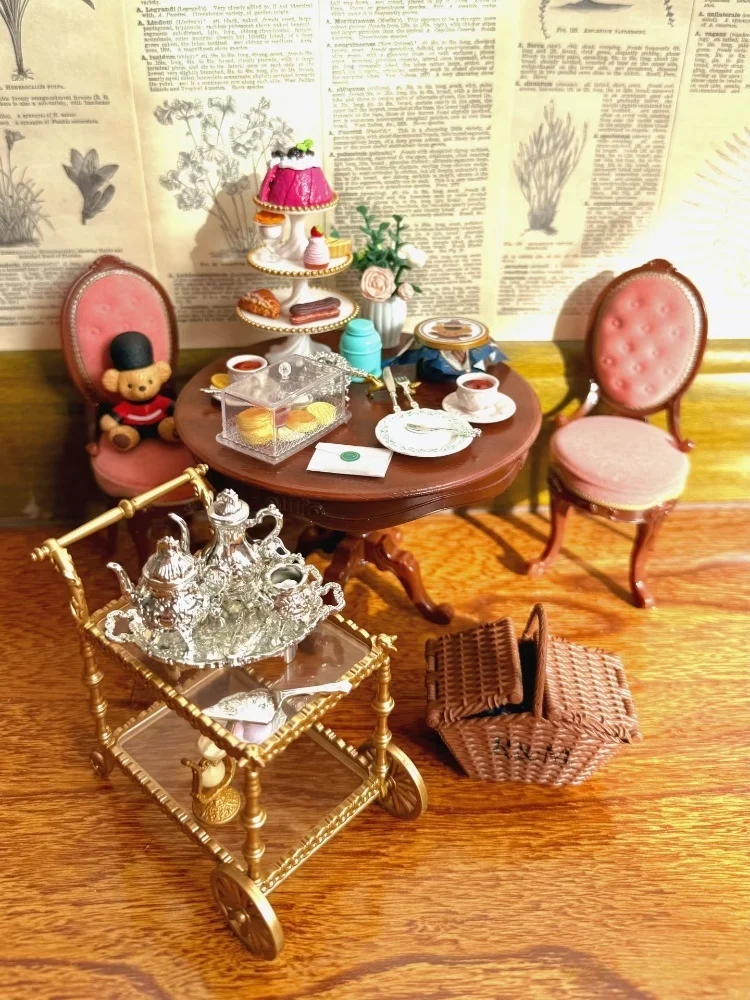 Boîte d'ornement de gâteau Miniature, histoire mon secrète du thé de l'après-midi, Collection de jeu comestible, boîte aveugle de Figurine authentique, en Stock