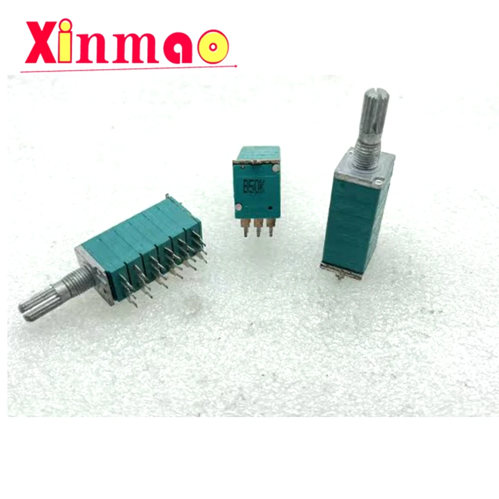 

Тайваньский прецизионный 6-звенный потенциометр RD124F B50K × 6-осевой, длина 20 мм