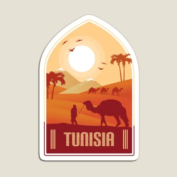 Tunisia  Magnet for Fridge Organizer Decor Home  Refrigerator Toy Funny Baby Magnetic Colorful Cute Stickers Holder Children