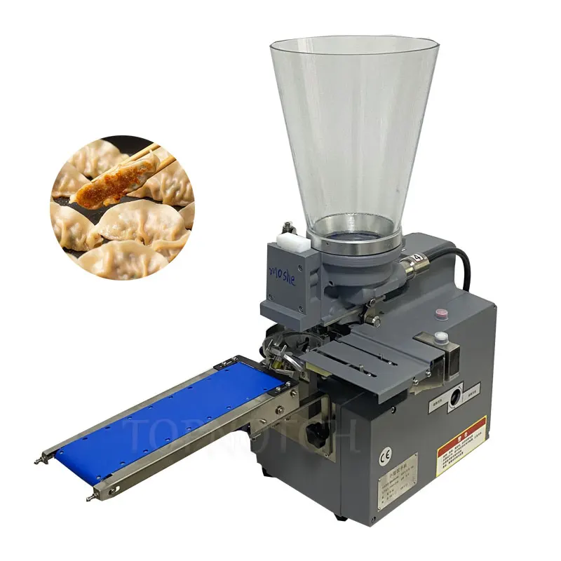 Máquina de fabricación de Gyoza japonesa, máquina automática para hacer raviolis y dumplings