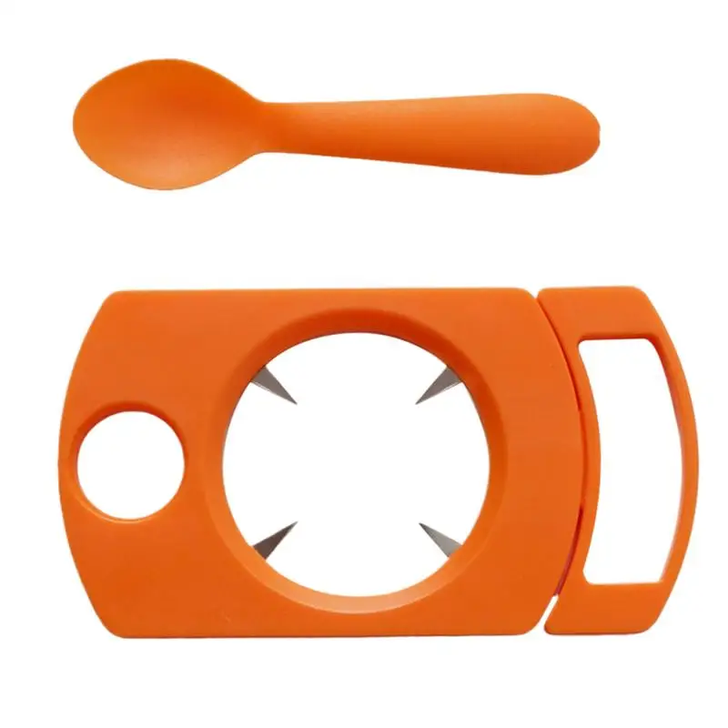 Fruit Peeler Passion Fruit Cutter With Spoon Peeler Set Kitchen Gadget Peeling Tool Fruit Peeler And Opener Mangosteen Cutter