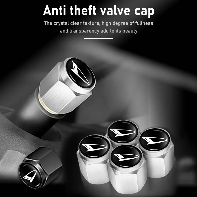 Para Daihatsu: Kit com 5 Tampas Universais de Válvula de Pneu com Proteção Anticorrosão para Terios, Sirion, Mira, Materia, Rocky, YRV, Feroza