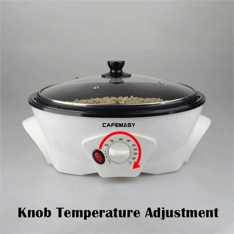 อเนกประสงค์กาแฟเครื่องอบ Home เครื่องทำป๊อปคอร์นถั่วดิบผลไม้อบแห้งถั่วลิสงอบและกระทะ Peelmachine