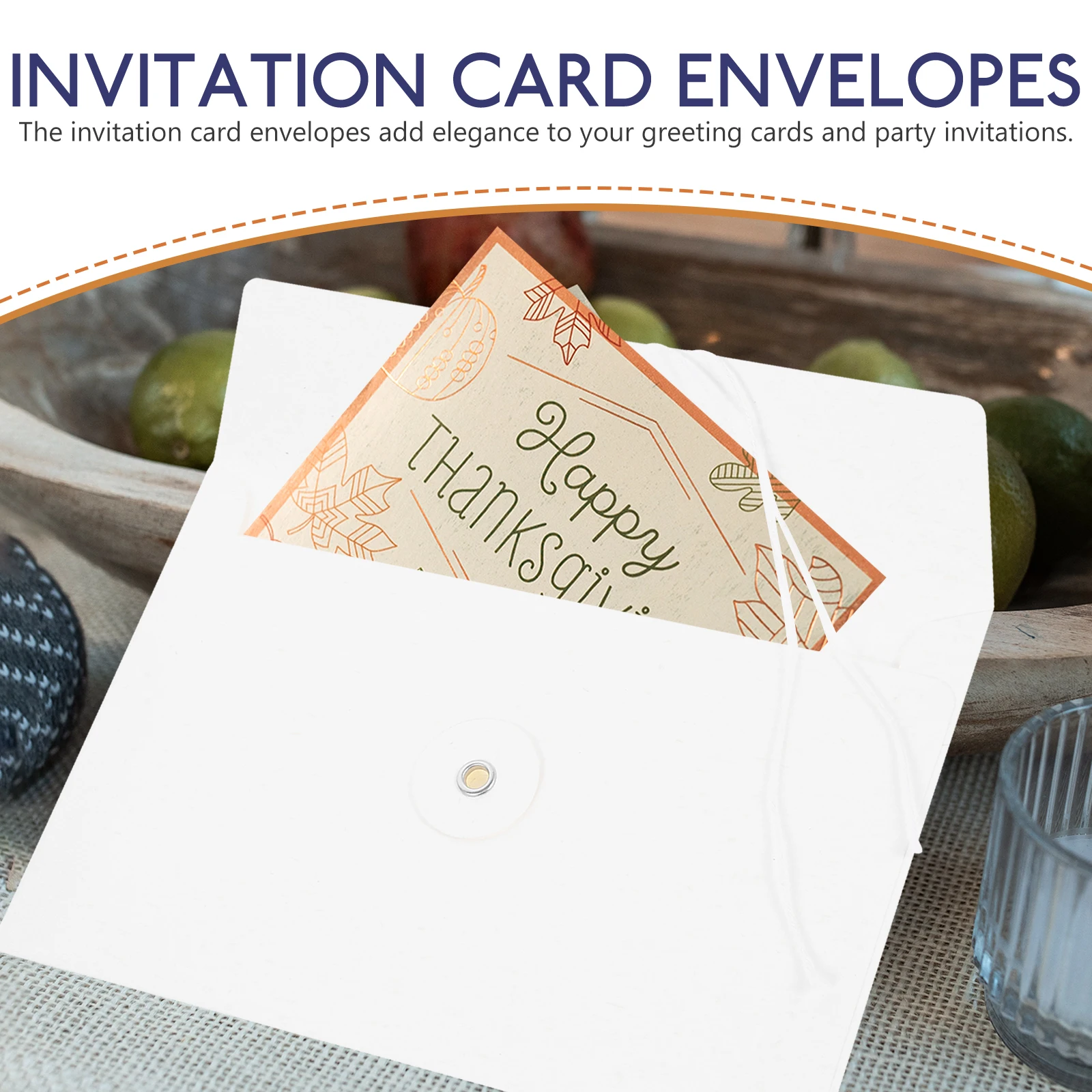 

10pcs Vintage Multi-Function Elegant Paper Wedding Invitation Cards Decorative Party Supplies Festival Accessories Small Compact