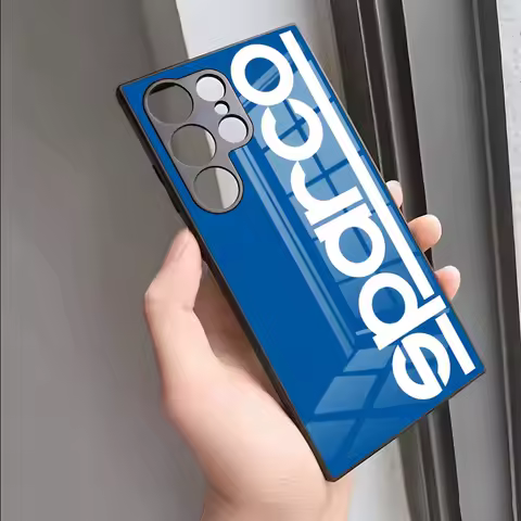 S-Sparco Logo Phone Case For Samsung S25 Ultra S24 S23 S22 S20 Fe S21 Plus A54 A34 A24 A53 A16 Glass Cover