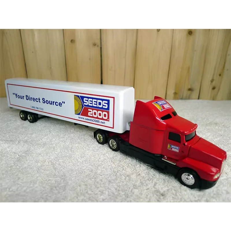 Diecast ERTL 1:64 escala semillas 2000 contenedor de semillas americanas coche en miniatura de aleación juguete coleccionable regalo exhibición de recuerdo