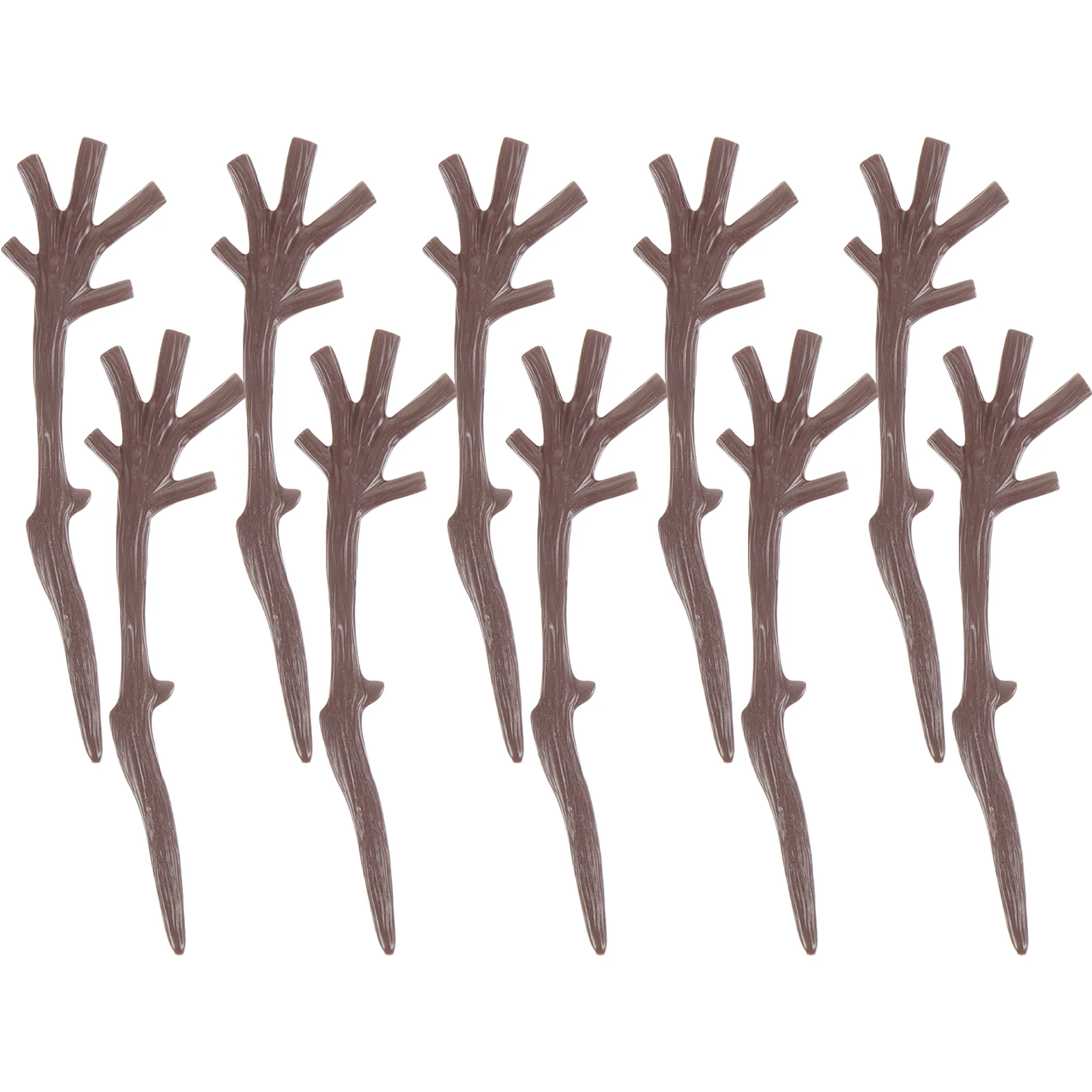 

100pcs Christmas Snowman Hand Plastic Branches 78x20mm DIY Antlers Decor Ornaments Home Party New Year Embellishments Christmas