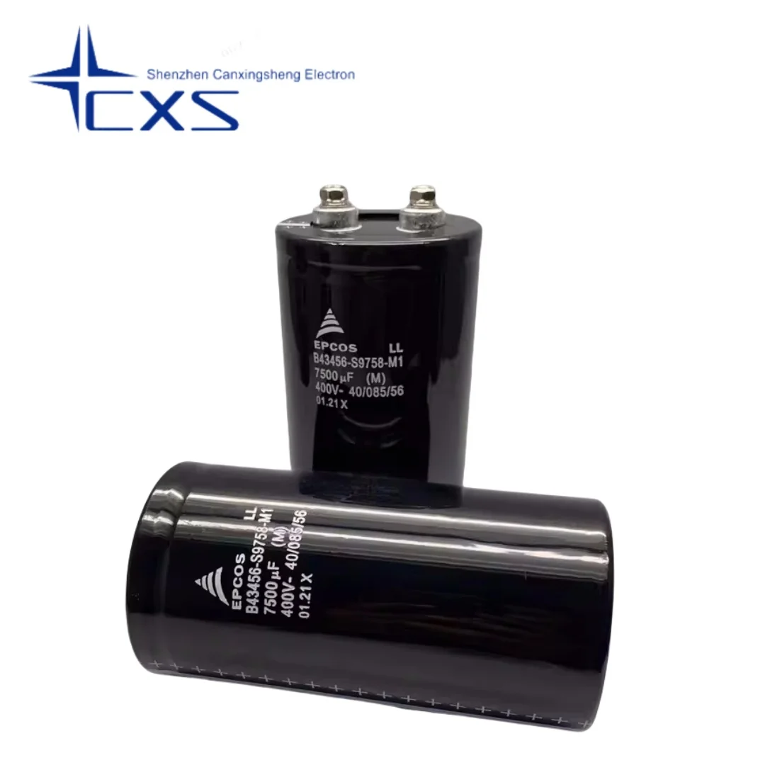 400V5000UF EPCOS Siemens B43456-S9508-M11 Inverter Aluminum Electrolytic Capacitor Volume 77*145mm