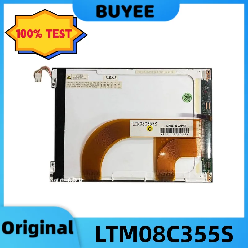 LTM08C355S Original 8.4 inch LCD Display Industrial Equipment  For Toshiba LTM08C355S LCD Screen Panel 100% Testing Works Well