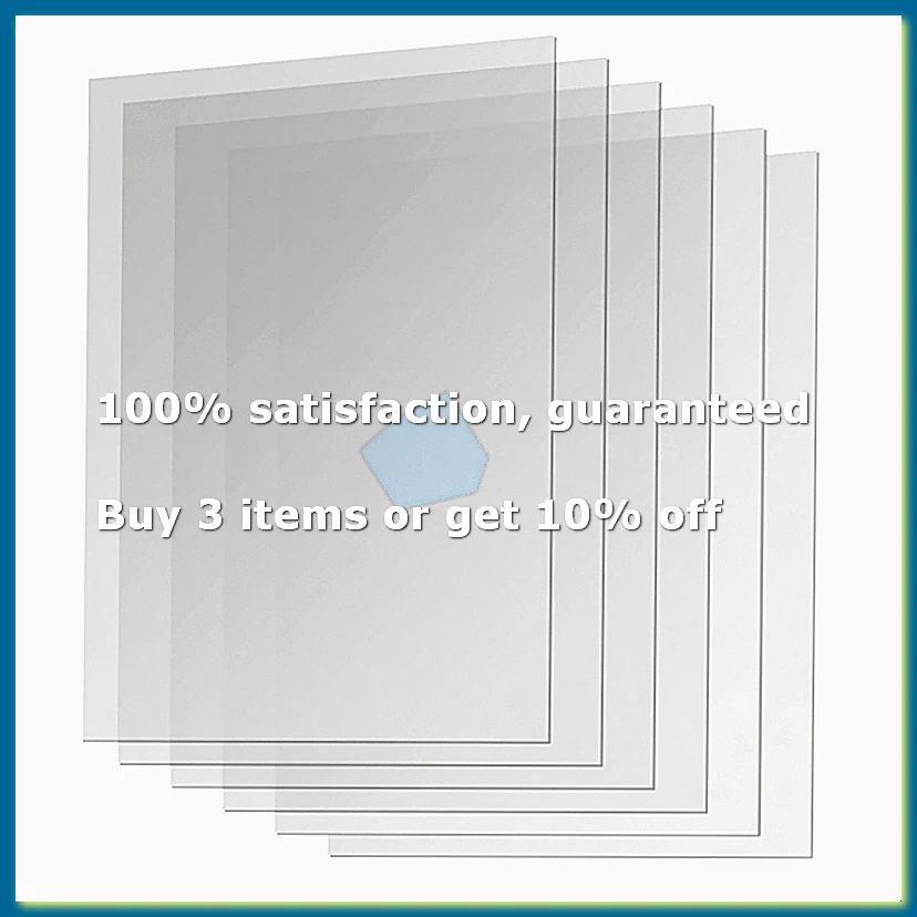 6PCS FEP Film 260X200X0.15mm for Photon M3/M3 Plus/Mono X, / S/4K LCD 3D Printer-AD33